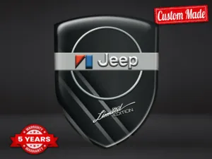 Jeep Personalisierte Logoaufkleber Look Max Resilient Pro